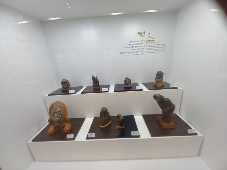 경기도 부천시 부천시립박물관 후기를 올립니다.(2편 통합관 - 기획전시실, 수석전시실)