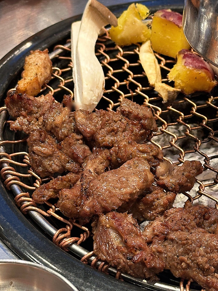  인천 송도 고기집 맛집 참숯직화구이 전문점 단지집 내돈내산 소갈비 원픽