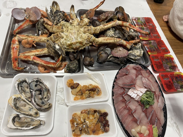  구리농수산물시장 경기수산 (킹크랩, 대방어회 제철)