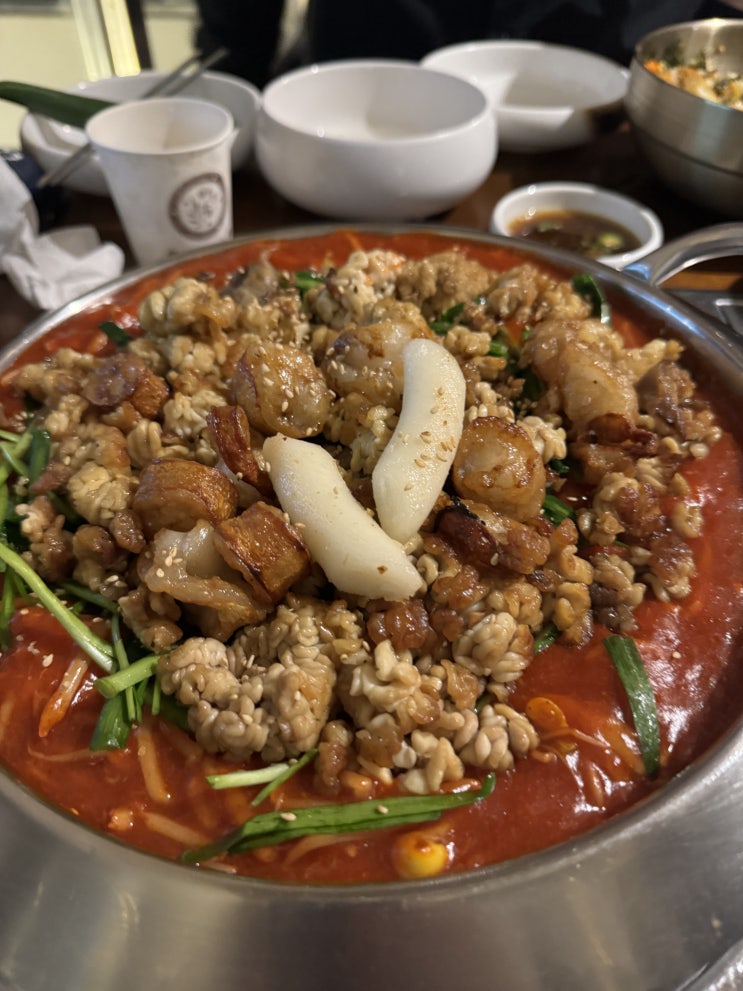  [잠실핫플] 개나리아구찜 본점 - mz 취저 대창 아구찜
