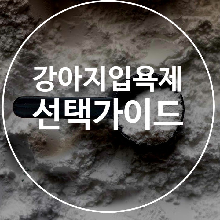  강아지  알레르기를 고려한 입욕제 선택 가이드