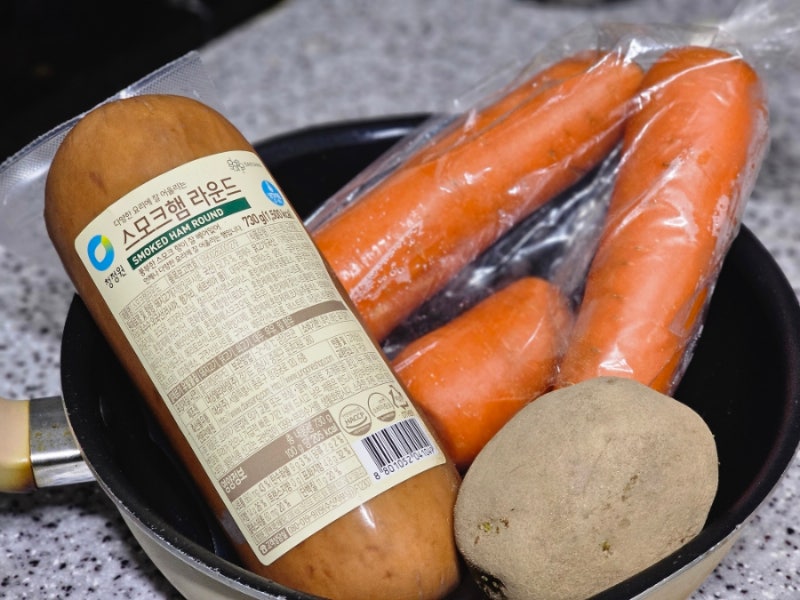 청정원 스모크햄라운드로 만드는 맛있는 밥반찬 술안주 간단요리