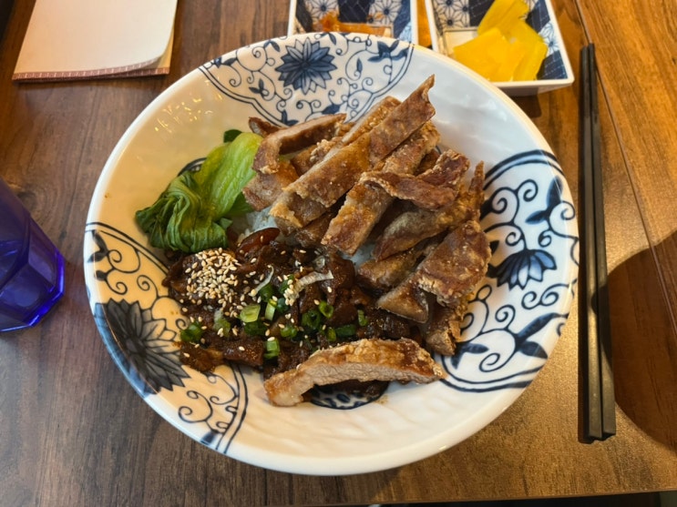  서초 대만요리 맛집 샤오짠에서 먹은 대만식 돈까스덮밥 파이구판!