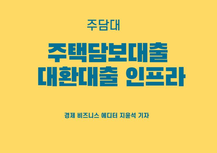  주택담보대출 대환대출 인프라 개시 열흘째, 관심도는 UP