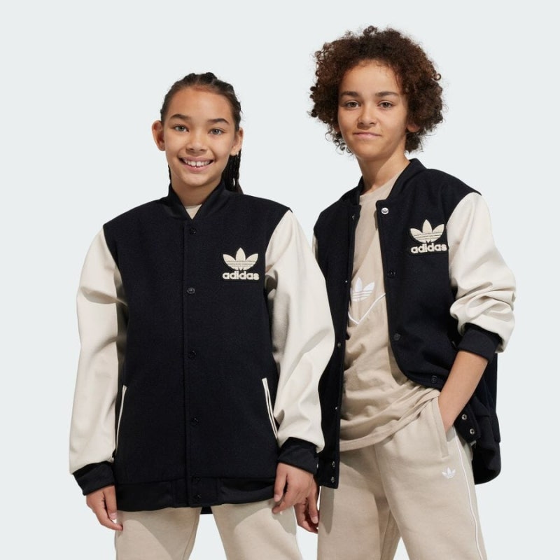 IL1847 아디다스 오리지널스 키즈 아디컬러 바시티 자켓 봄버 자켓 adidas originals Kids adicolor Varsi....