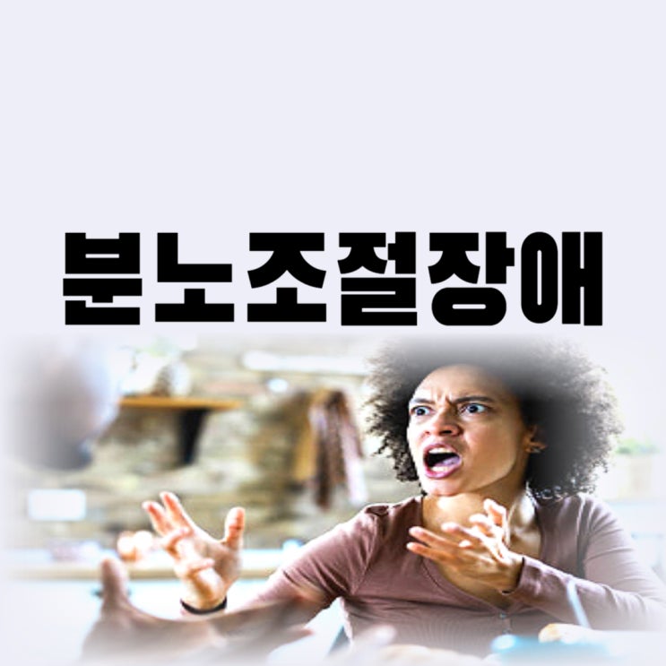  분노 조절장애 원인 증상 테스트까지 나도 분조장일까