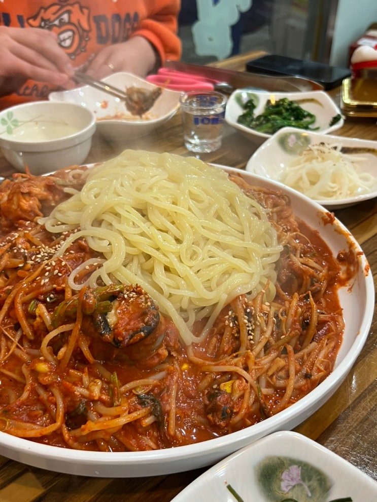 부산 서면노포맛집 일번가 아구찜맛집 매콤하게 자꾸 땡기는 송미아구찜