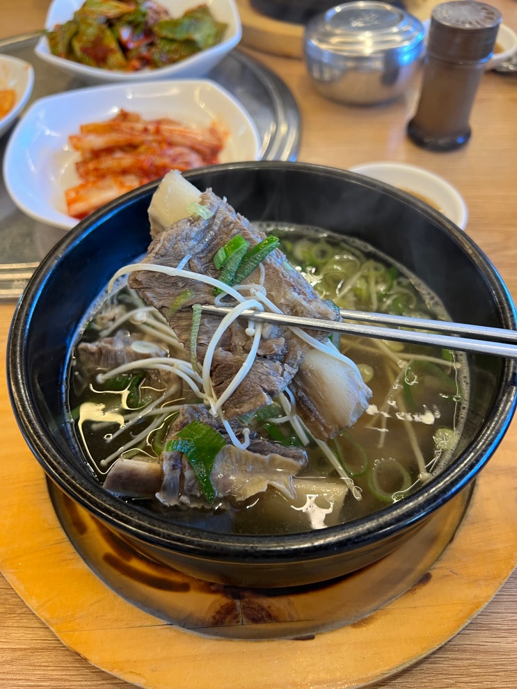 [대구성서맛집] 모다아울렛 근처 우연히 발견한 갈비탕맛집 "육공방숯불" 내돈내산 방문후기!!