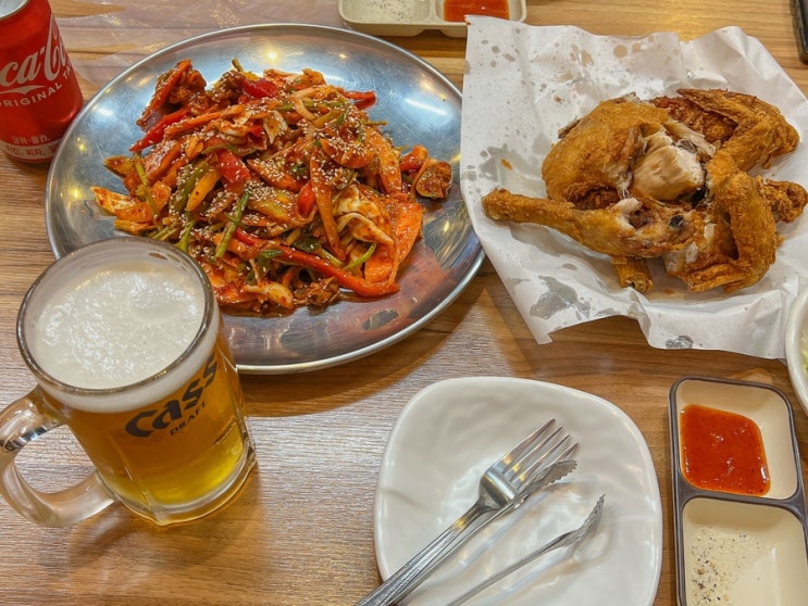  [안산/고잔동] 호프집감성이 낭낭한 고잔동옛날통닭 '가마솥통닭'