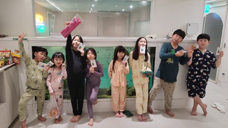  부산 키즈풀빌라 수족관이 있는 피코키즈풀빌라
