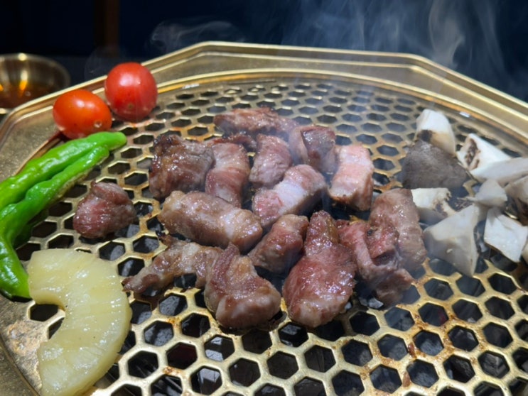 김해 삼계동 맛집 금빛화로 고기집 가족 외식 추천