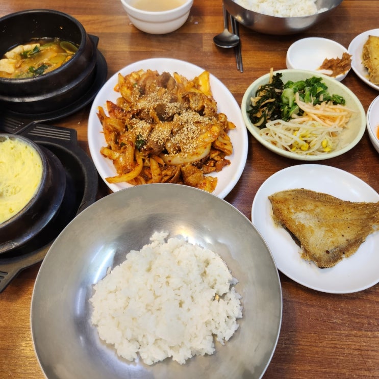 양산 웅상 덕계동 한식 맛집 :: 진흥보리밥