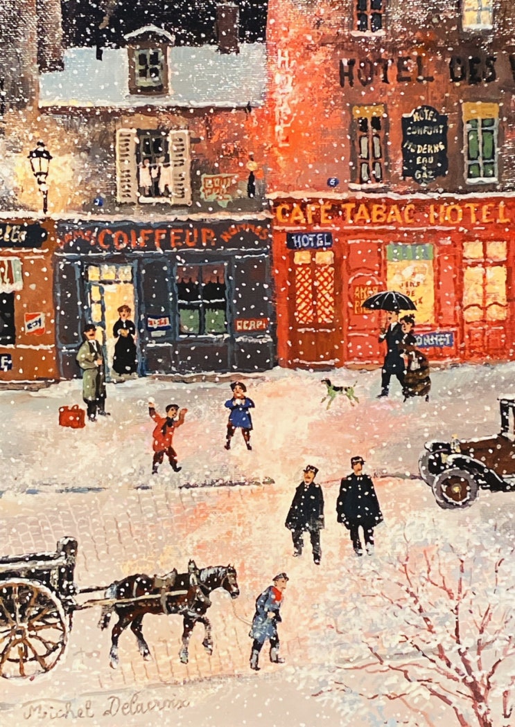 서초: &lt;미셸 들라크루아 - 파리의 벨 에포크&gt; 겨울에 관람하기 딱 좋은 사랑스럽고 아름다운 작품 전시 관람후기/관람팁