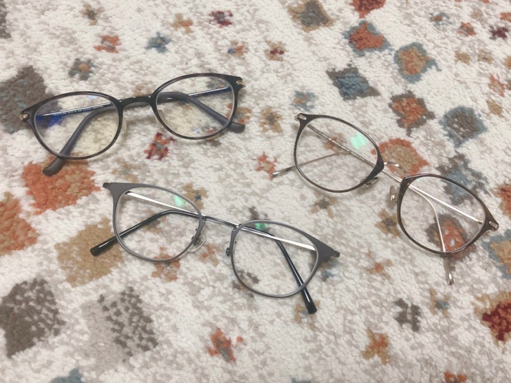 시력 떨어짐ㅠㅠ 새 안경 맞춤