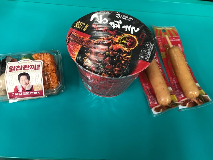  편식리뷰_13 공화춘 불짜장 + 알찬한끼세트 + 오리지널부어스트