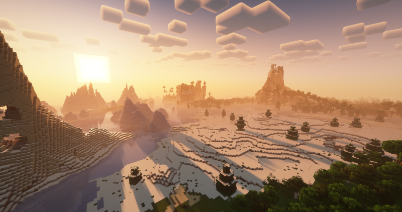 마인크래프트 쉐이더 비교 [ BSL / Complementary Shaders Unbound / Complementary ...