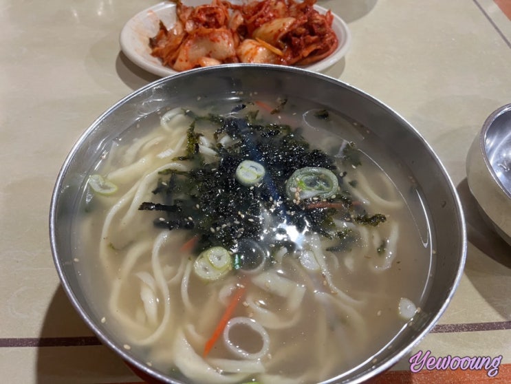  용인 기흥 총각손칼국수 무료 면추가 가능한 착한 식당 방문 리뷰