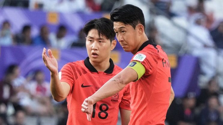 2024 아시안컵 대한민국 대표팀 한국 <b>요르단 축구</b> 예상 선발... 