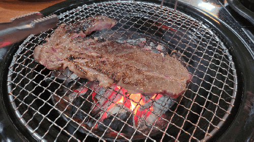  가성비 소고기집 정육식당 미국산 후기 참숯한우천국 일산역점