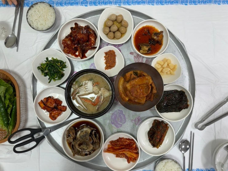 여수 현지인 맛집 “로타리식당”(게장백반)