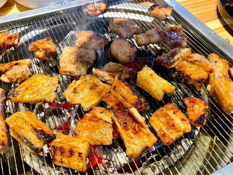 냉정맛집 아빠갈비 모임하기 좋은 돼지갈비 맛집