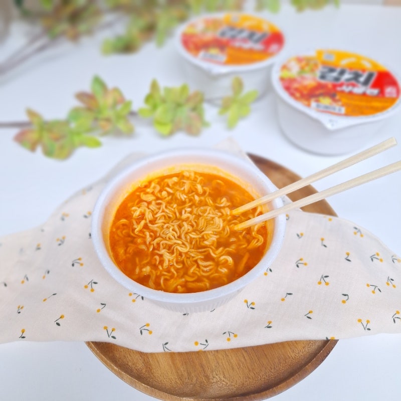 농심김치 사발면 칼로리 육개장 김치사발면 맛있게 먹는법