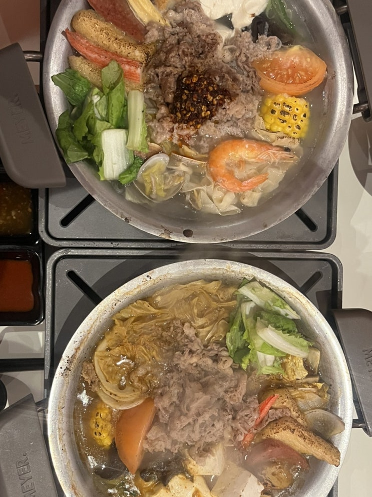  용산 아이파크몰 따뜻한 국물이 땡긴다면 전골 전문점 보글 용산아이파크몰점