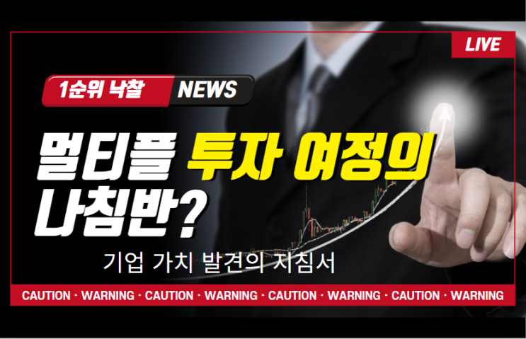  멀티플 투자 여정의 나침반, 기업 가치 발견의 지침서
