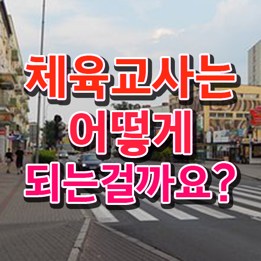  체육교사 자격증 하는 일 정보 이모저모 ?!