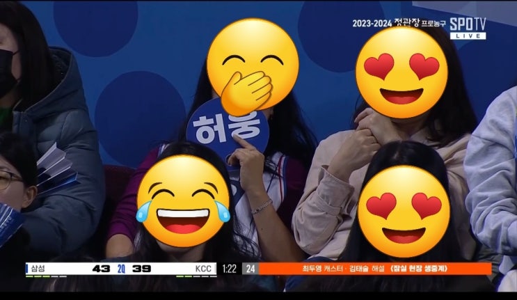잠실실내체육관 서울 <b>삼성</b> vs 부산 KCC <b>최준용</b>의 리바운드