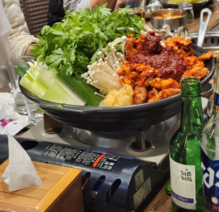  강남역 맛집 회식 장소 청계숲 양대창