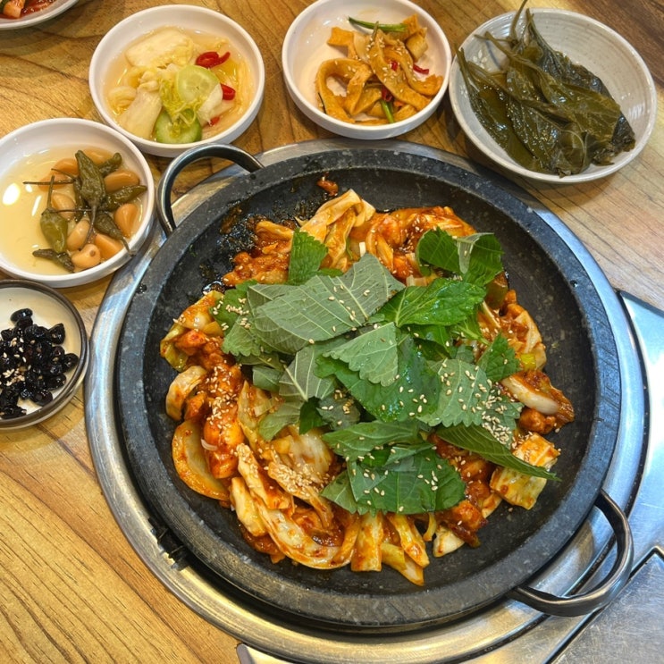  신대방역 닭갈비 맛집 추천 한양닭갈비칼국수
