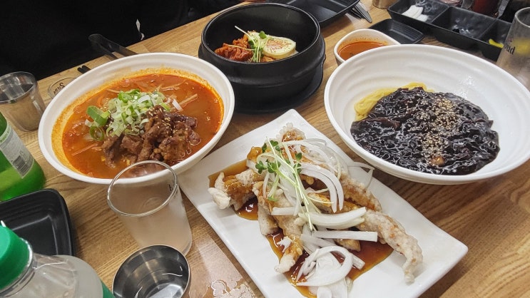  중화비빔밥이 뚝배기에 나오는 수성구중국집 친한친구짬뽕