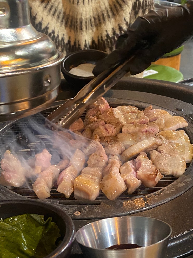  군산 원조부안집 고기 구워주는 나운동 맛집 부안반판 배부르게 나운동 모임추천