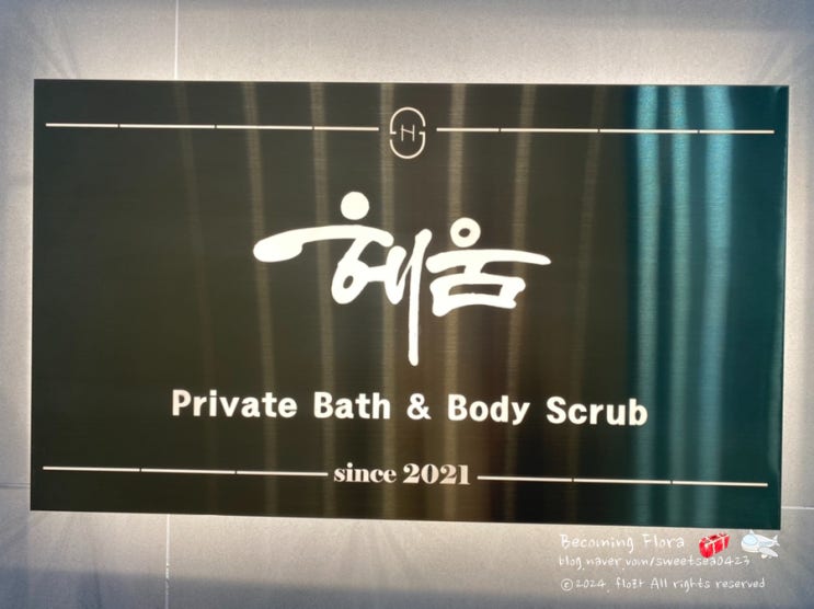  내돈내산 스파 헤움 1인 세신 후기