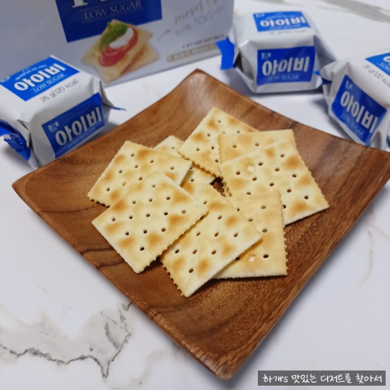 해태 아이비 크래커 과자 칼로리 카나페 등 활용도가 좋아요!