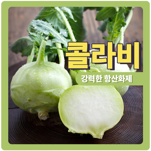  콜라비로 100살까지 장수하기
