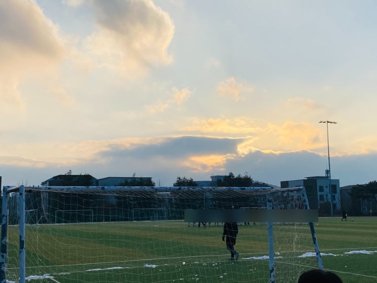  훈련과 경기 기록으로 보는 나의 축구 성장기