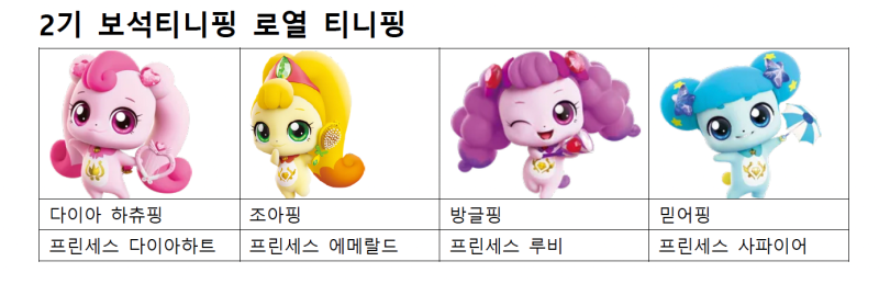 티니핑 이름 종류 총 정리 (시즌 1기 캐치/ 2기 보석 반짝반짝/ 3기 열쇠 알쏭달쏭/ 4기 새콤달콤) : 네이버 블로그