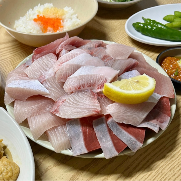  연남동 대방어 맛집 '바다회사랑' 평일 웨이팅