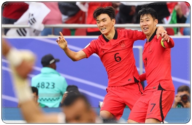 2024-01-21.2023 아시아축구연맹(AFC) 카타르 아시안컵 조별리그 E조 2차....