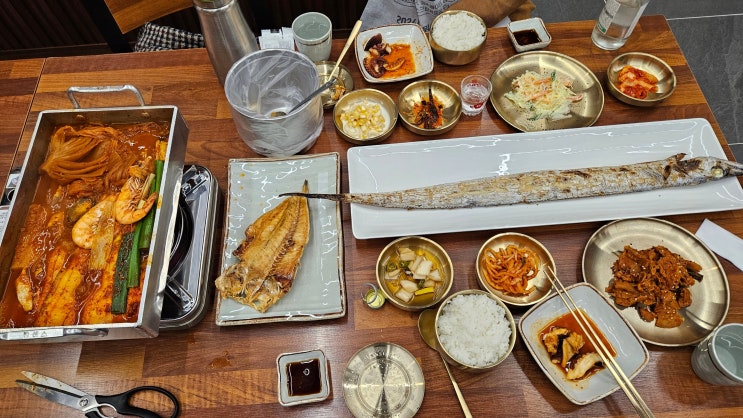 제주 함덕 맛집 제주갈치명가 갈치조림과 갈치구이가 한상에