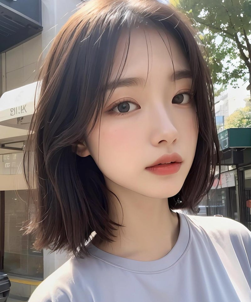 2024 여자 단발, 중단발, 중간머리, 긴머리 유행 헤어스타일│슬릭컷, 레이어드컷 : 네이버 블로그