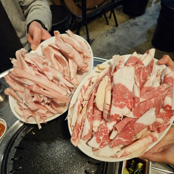  부산 맛집, 특별한 동래구 고기집? 명장 일단 마포