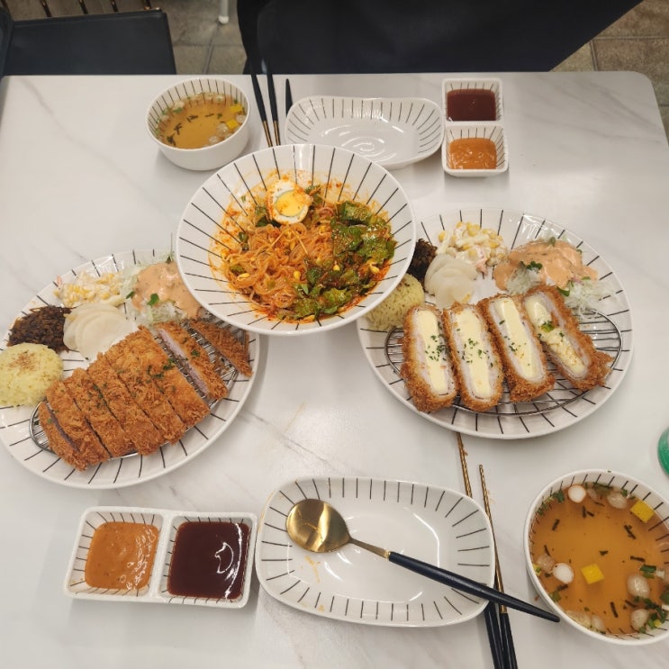  문흥동배달맛집 수제돈가스 청연에서 등심,치즈,쫄면까지!