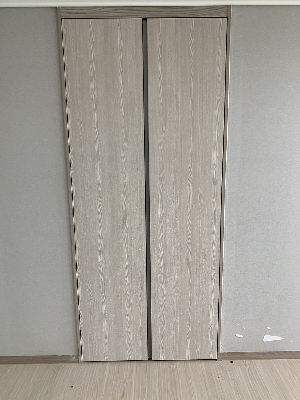 팬트리장문짝시트지복원작업