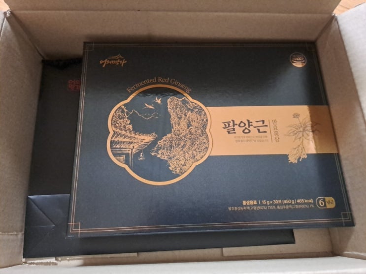  어의명가 팔양근 발효홍삼스틱 /설선물,부모님선물