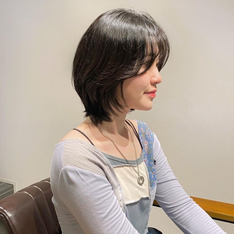 2024 여자 단발, 중단발, 중간머리, 긴머리 유행 헤어스타일│슬릭컷, 레이어드컷 : 네이버 블로그