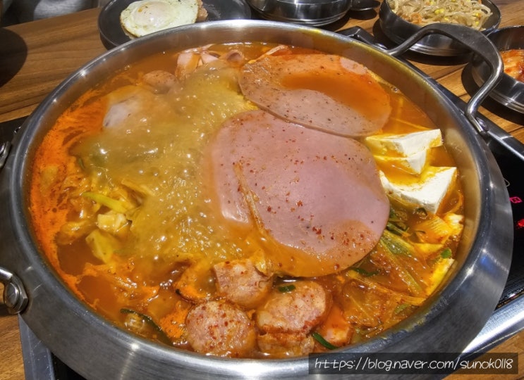  원마운트 맛집 햄가득 부대찌개 9라파부대찌개 원마운트점