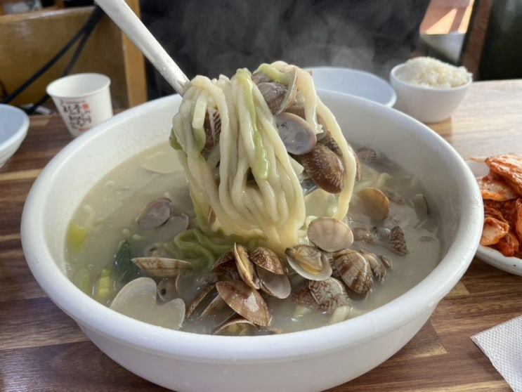  [경기/광주시/신현동]불곡산 등산 후 먹는 눅진한 오대오바지락칼국수(+불곡산 등산 후기, 주차, 테이크아웃)